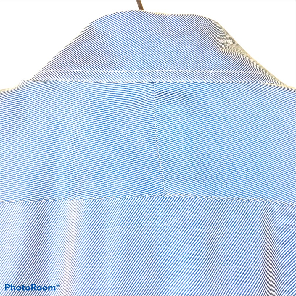 Peter Millar Blue Button Down W/Checked Cuffs - image 3